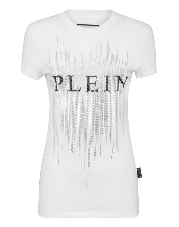 PHILIPP PLEIN T-shirt Round Neck Sexy Pure Fit white