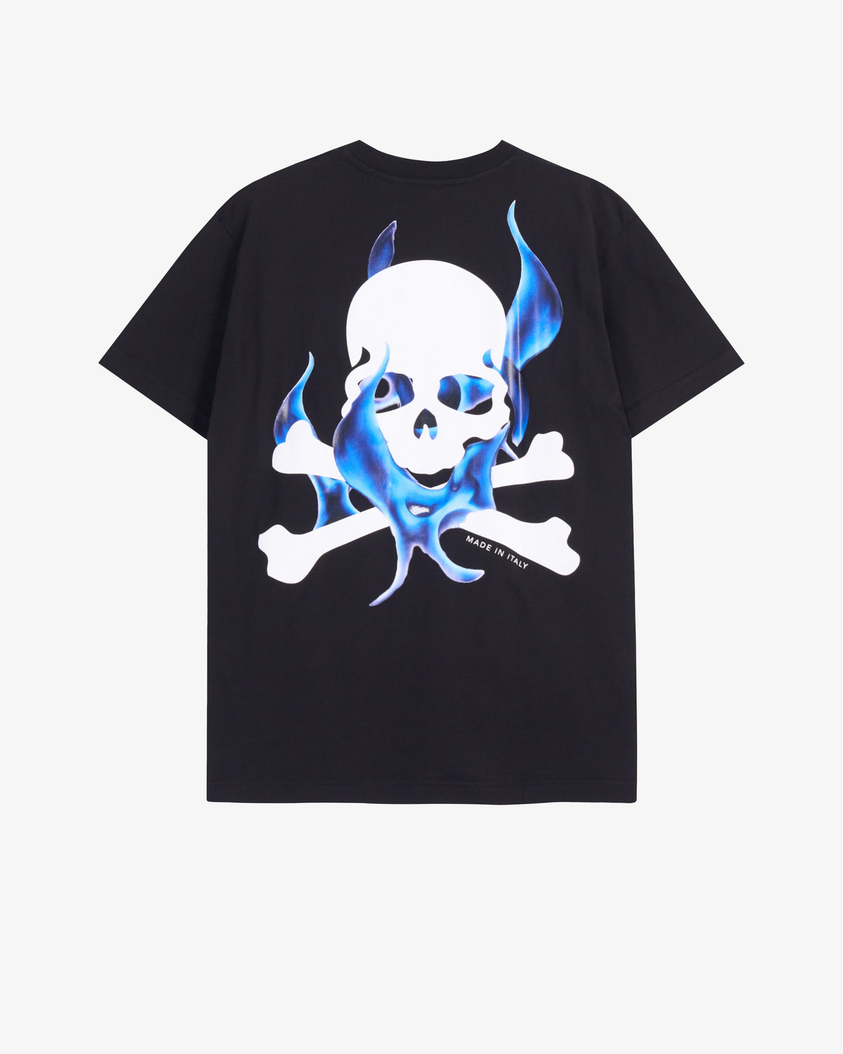 Philipp Plein|T-shirt Round Neck SS Flame Logos Men's T-Shirt