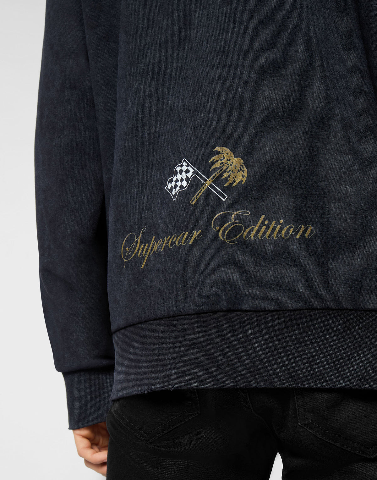 Philipp Plein|Hoodie Sweatshirt LS Racing Club Men's Hoodie