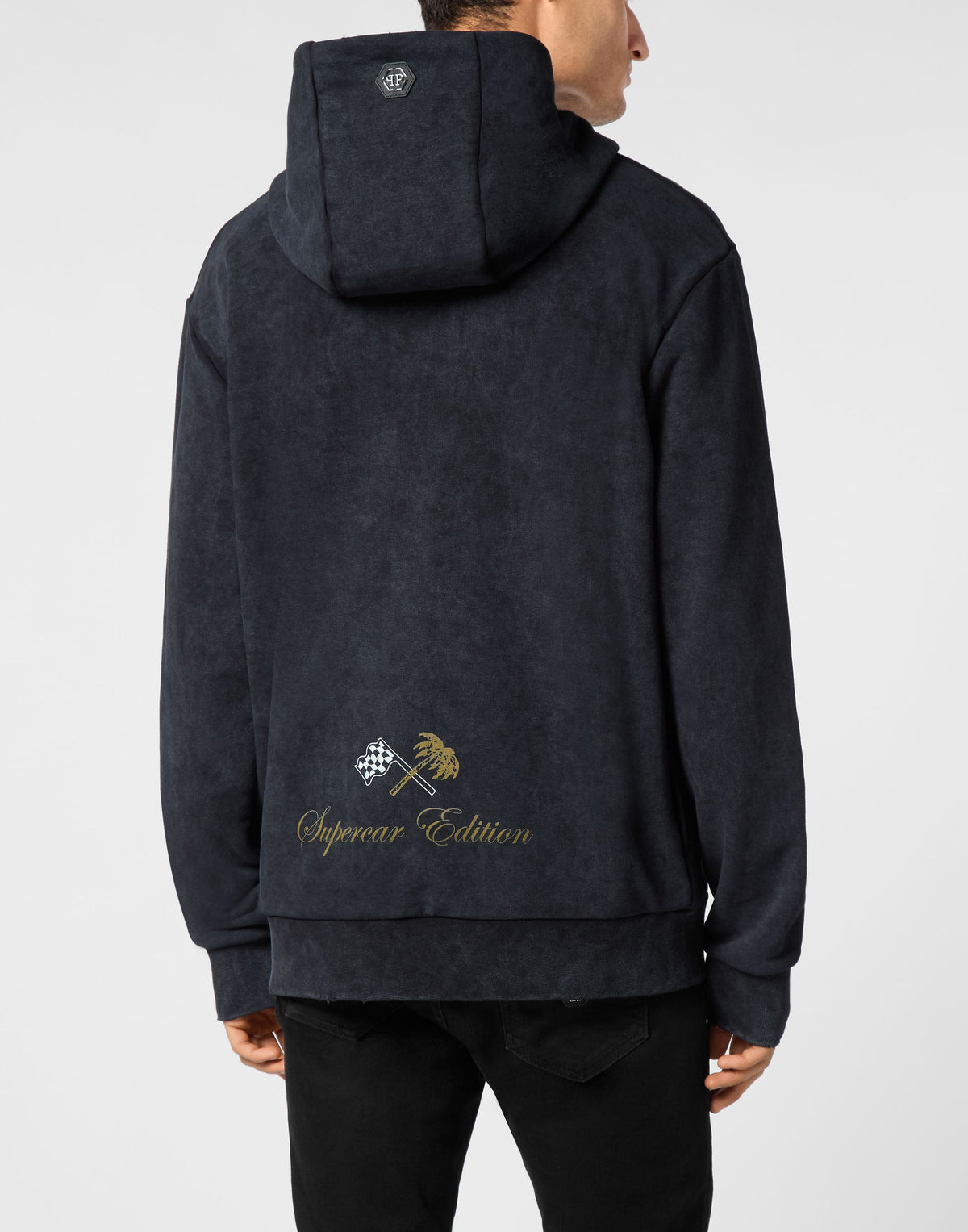 Philipp Plein|Hoodie Sweatshirt LS Racing Club Men's Hoodie