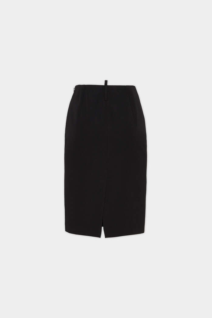 DSQUARED2｜STRETCH WORSTED WOOL PENCIL SKIRT Women's Skirt