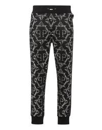 PHILIPP PLEIN Jogging Trousers Chrome black