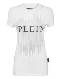 PHILIPP PLEIN T-shirt Round Neck Sexy Pure Fit white
