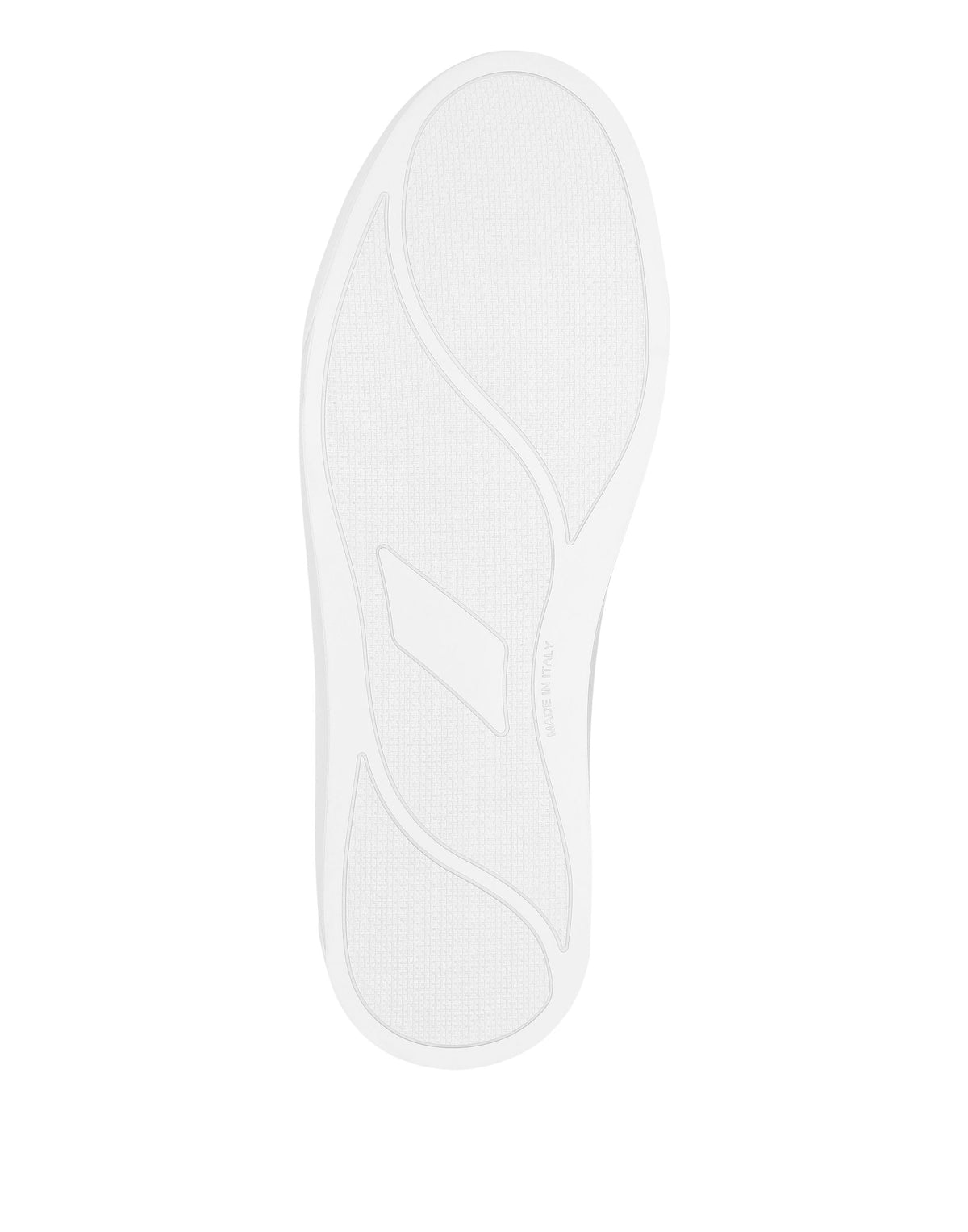 Philipp Plein｜Leather Lo-Top Sneakers Hexagon white / black Men's Sneakers