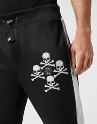 Philipp Plein｜Jogging Trousers Skull&Bones Men's Sweatpants