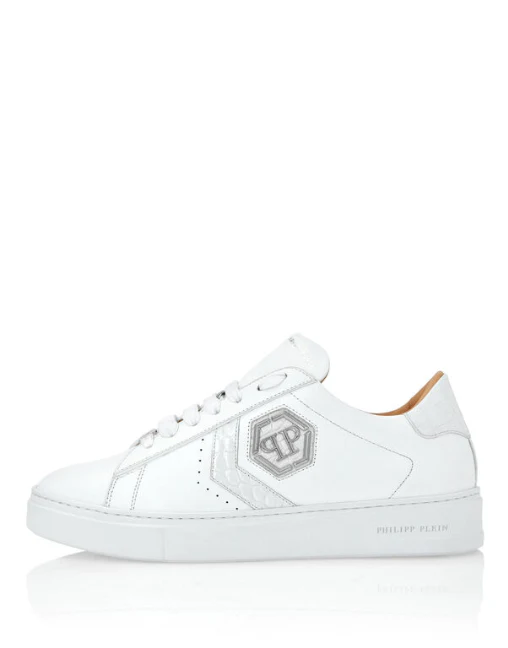 Philipp Plein｜Lo-Top Crocco Printed Arrow Force Sneakers Men's Sneakers