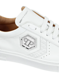 Philipp Plein｜Lo-Top Crocco Printed Arrow Force Sneakers Men's Sneakers