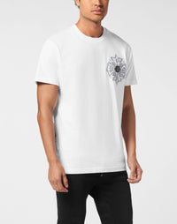 Philipp Plein｜Round Neck T-Shirt Truck Gothic Plein Men's T-Shirt