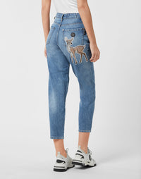 Philipp Plein｜Mom Fit Jeans Bambi Women's Jeans
