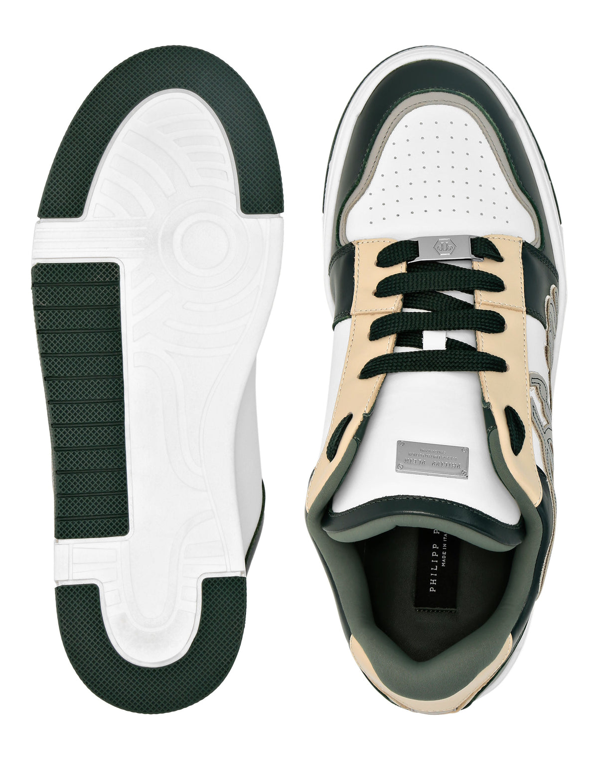 Philipp Plein｜Low Top Sneakers Patch Plein Men's Sneakers