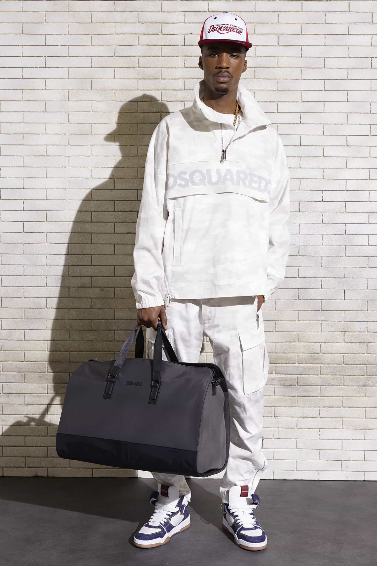 DSQUARED2｜URBAN 2 IN 1 DUFFLE BAG Men's Bag