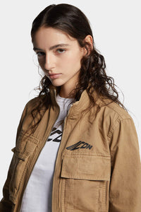 DSQUARED2｜ICON NEW GENERATION DOUBLE POCKET BOMBER Women's Jacket