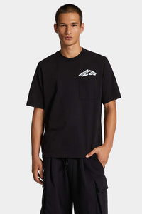 DSQUARED2｜ICON NEW GENERATION LOOSE FIT POCKET T-SHIRT Men's T-Shirt