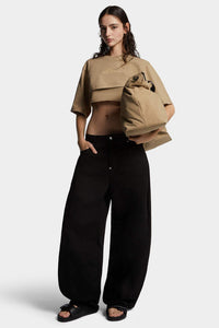 DSQUARED2｜CROPPED LOOSE FIT ICON NEW GENERATION T-SHIRT Women's T-Shirt