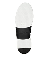 Philipp Plein｜Lo-Top Sneakers Hexagon black / white Men's Sneakers