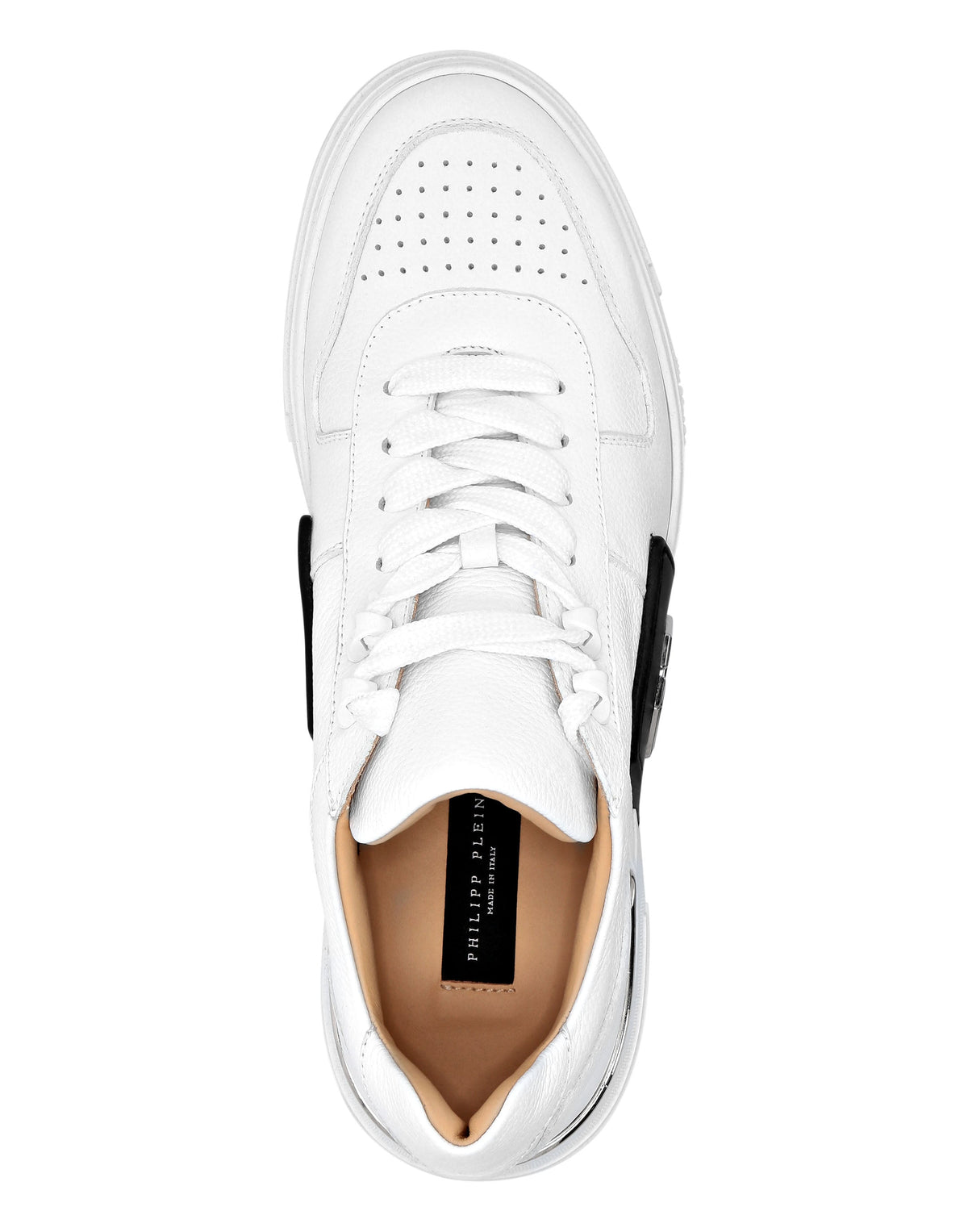 Philipp Plein｜Lo-Top Sneakers Hexagon white Men's Sneakers