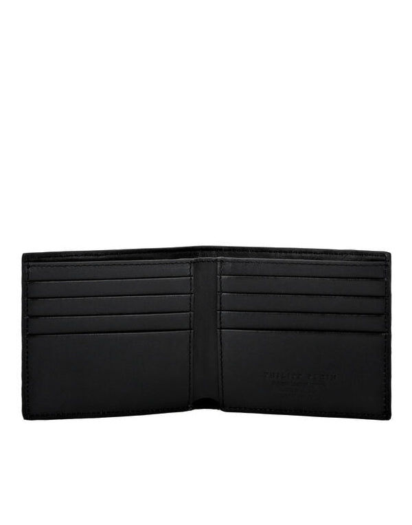 Philipp Plein｜Crocco Printed Leather French Wallet Gothic Plein Wallet