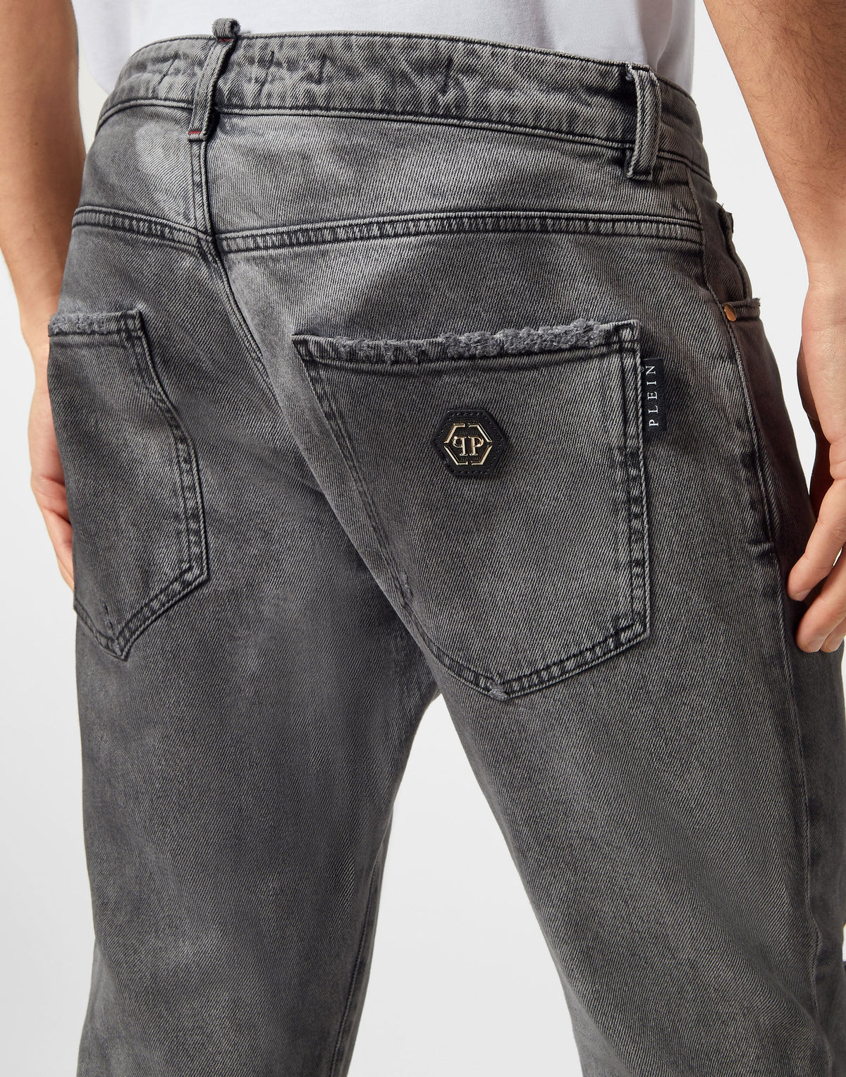 Philipp Plein｜Skinny Fit Trousers Men's Trousers
