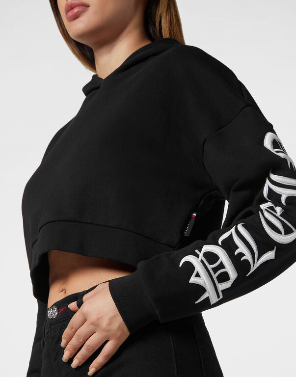 Philipp Plein｜Hoodie sweatshirt Gothic Plein-WJB1743 Women's Hoodie