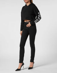 Philipp Plein｜Hoodie sweatshirt Gothic Plein-WJB1743 Women's Hoodie