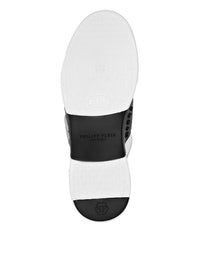 Philipp Plein｜Lo-Top Nappa Leather Royal Street Sneakers Men's Sneakers