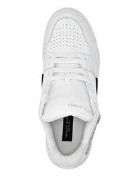 Philipp Plein｜Lo-Top Nappa Leather Royal Street Sneakers Men's Sneakers
