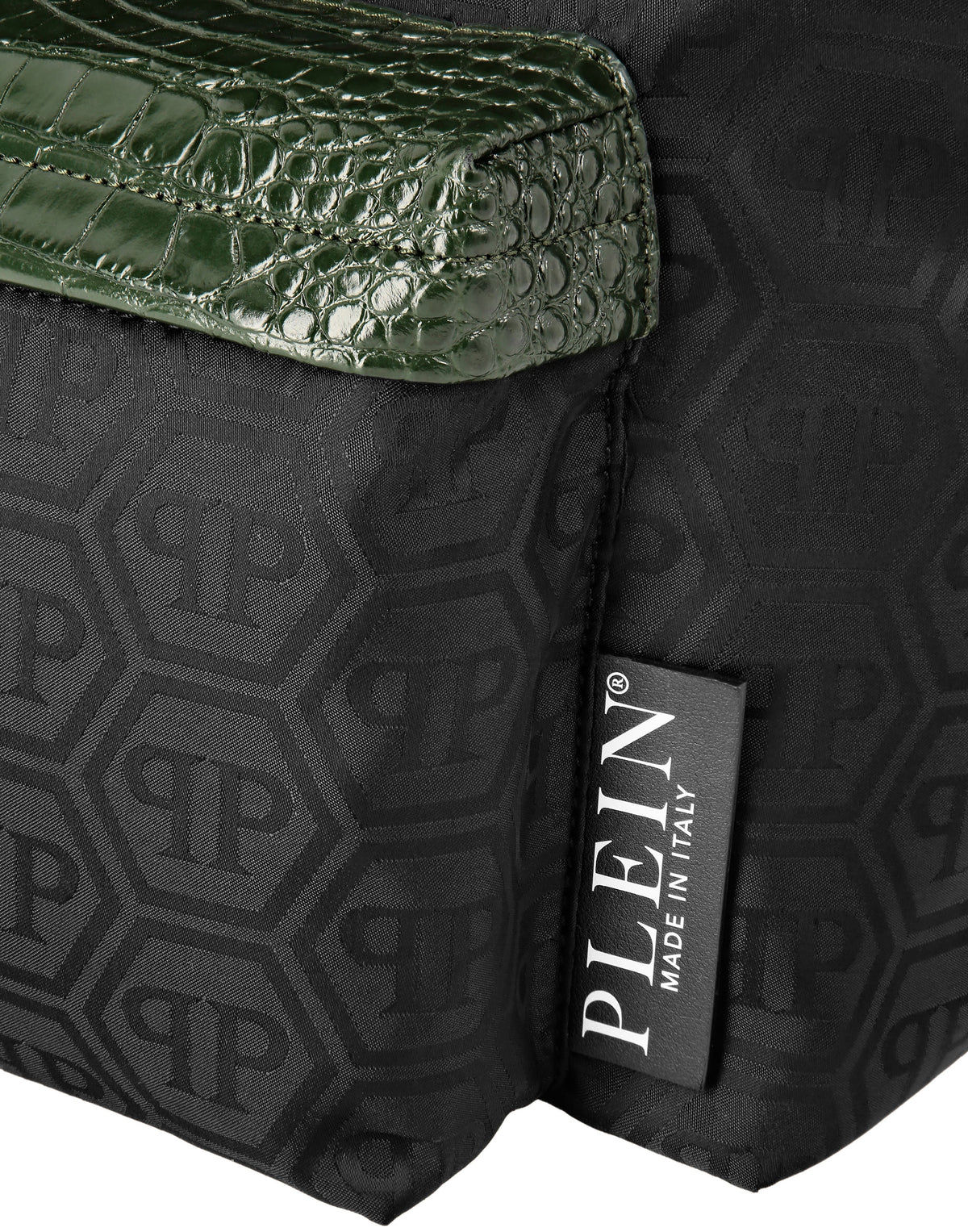Philipp Plein｜Nylon Backpack Monogram Backpack