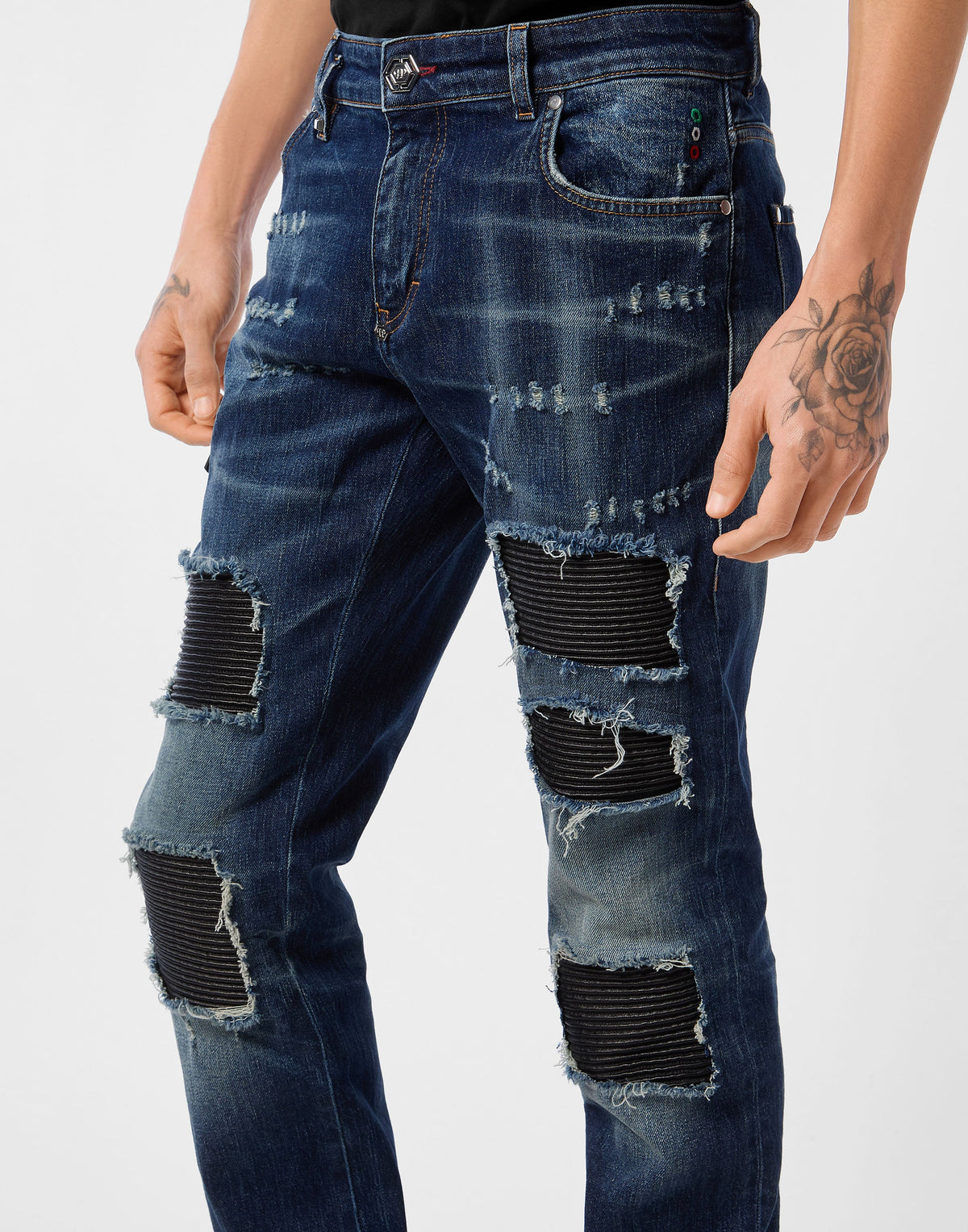 Philipp Plein｜5-Pocket Skinny Jeans PP Men's Jeans