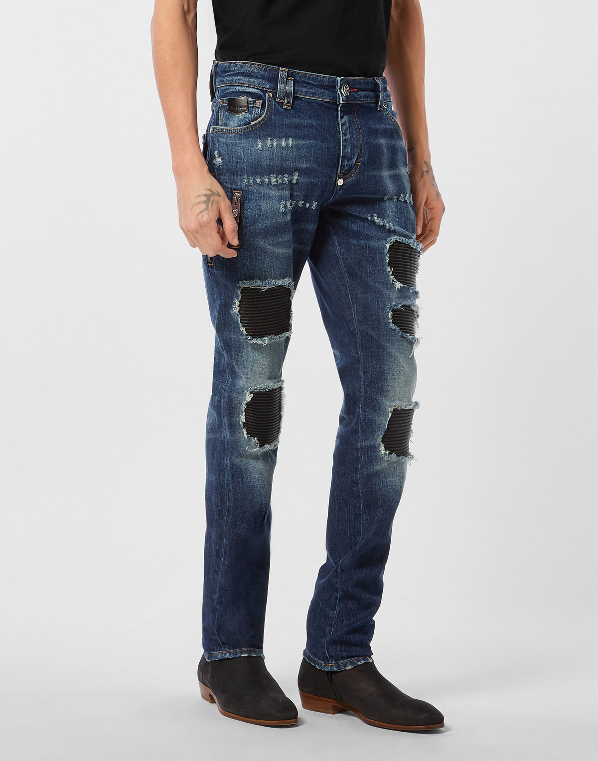 Philipp Plein｜5-Pocket Skinny Jeans PP Men's Jeans