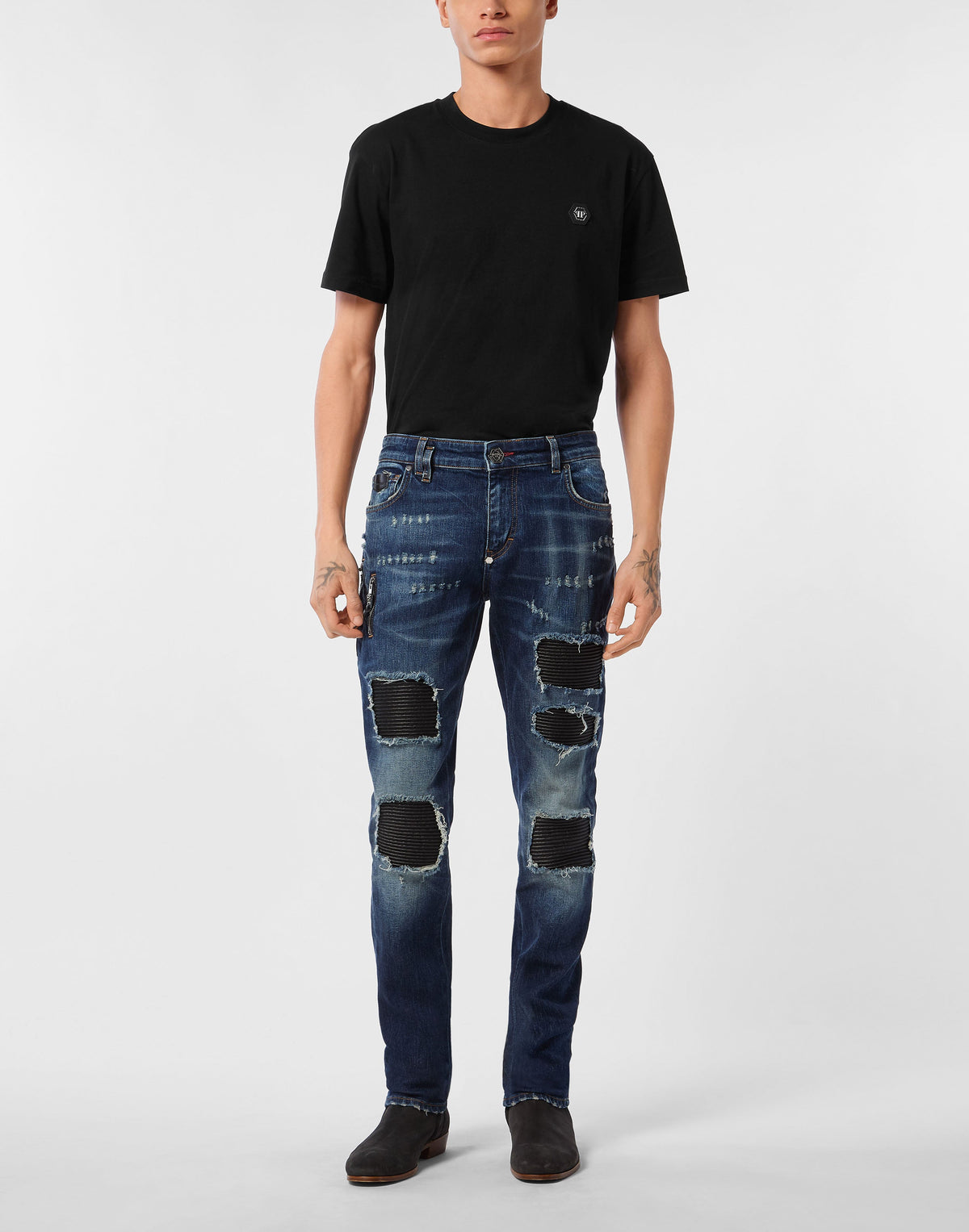 Philipp Plein｜5-Pocket Skinny Jeans PP Men's Jeans