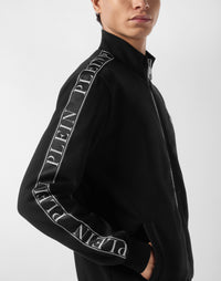 Philipp Plein｜Fleece Tracksuit Jacket Plein Tape Men's Tracksuit Jacket