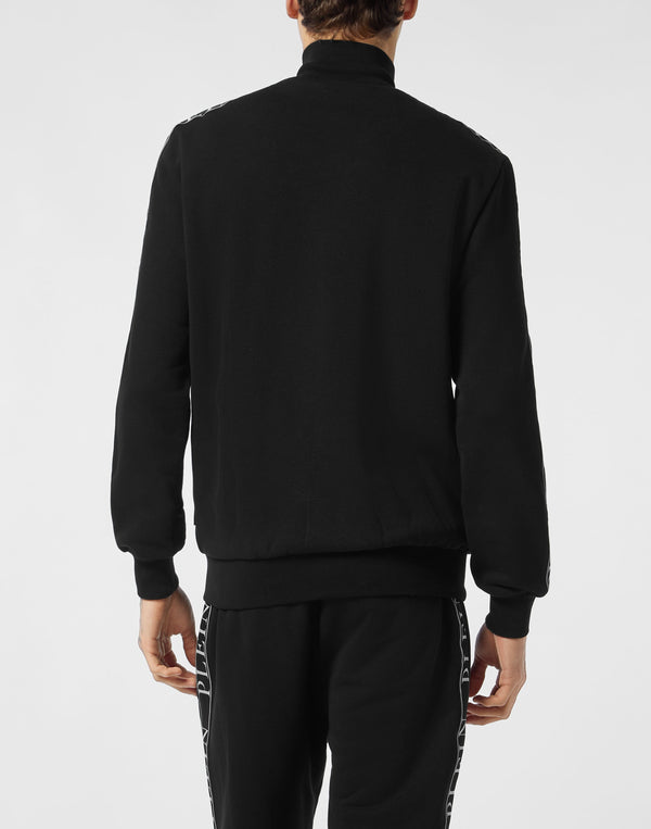 Philipp Plein｜Fleece Tracksuit Jacket Plein Tape Men's Tracksuit Jacket