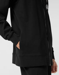 Philipp Plein｜Zip Hoodie Basic Signature Men's Hoodie