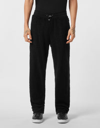 Philipp Plein｜Jacquard Tracksuit Pants Monogram Men's Tracksuit Pants