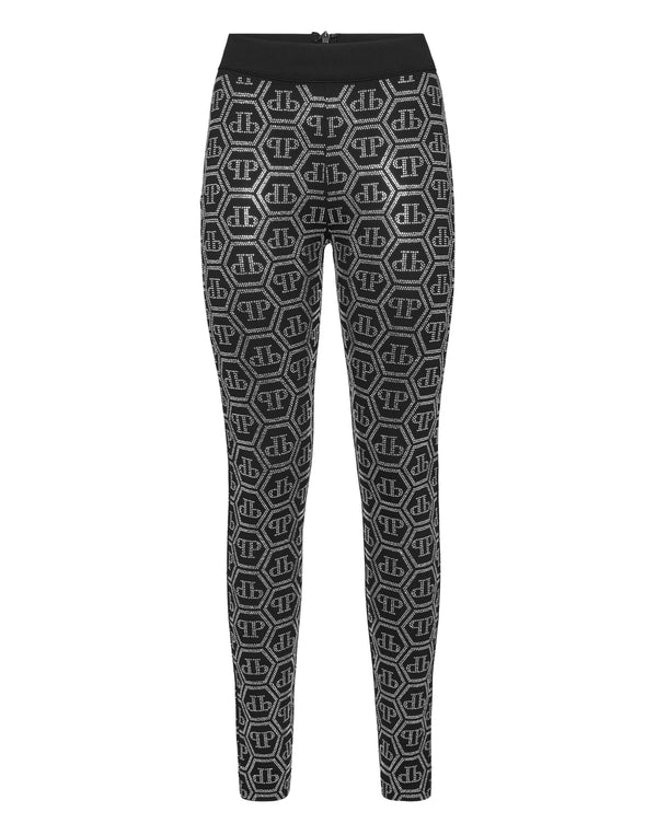 PHILIPP PLEIN Leggings Monogram Strass