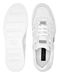Philipp Plein｜Nubuck Low Top Sneakers Cocco Men's Sneakers