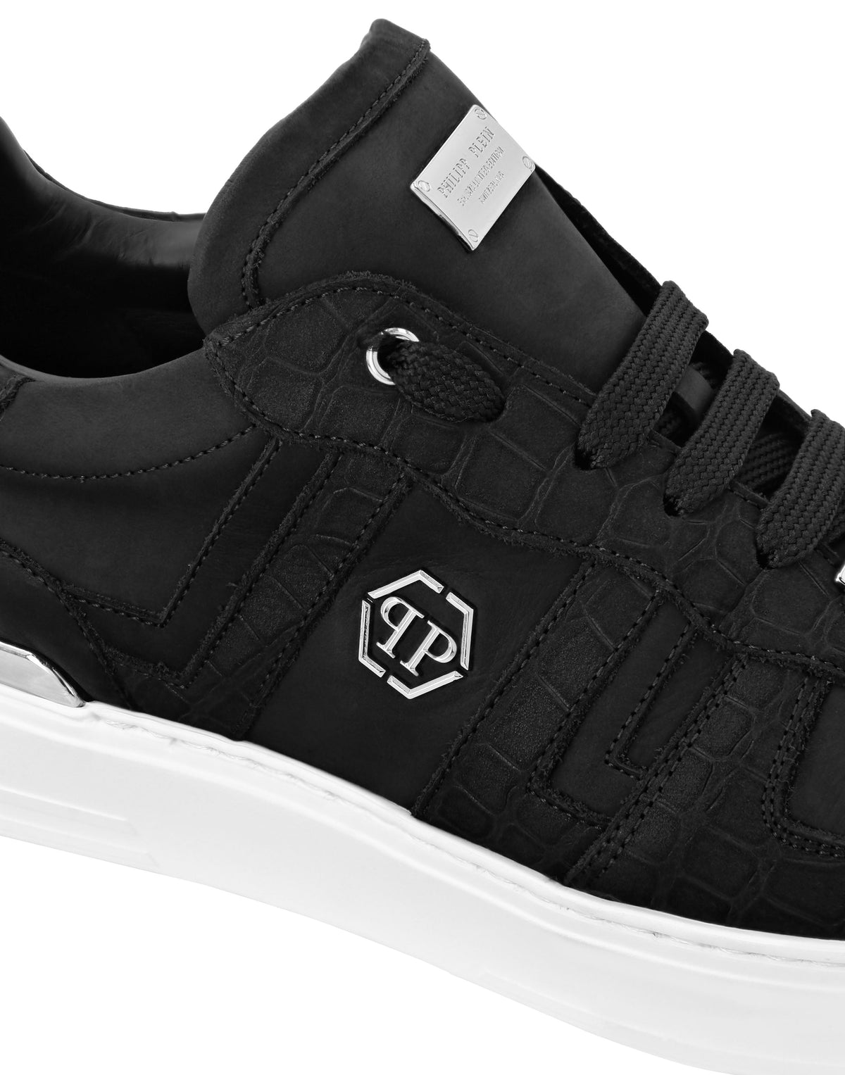 Philipp Plein｜Nubuck Low Top Sneakers Cocco Men's Sneakers