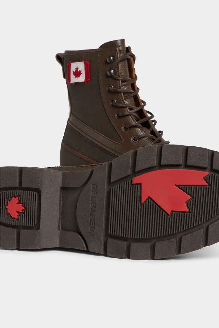 DSQUARED2｜CANADIAN FLAG ANKLE BOOTS Men's Boots