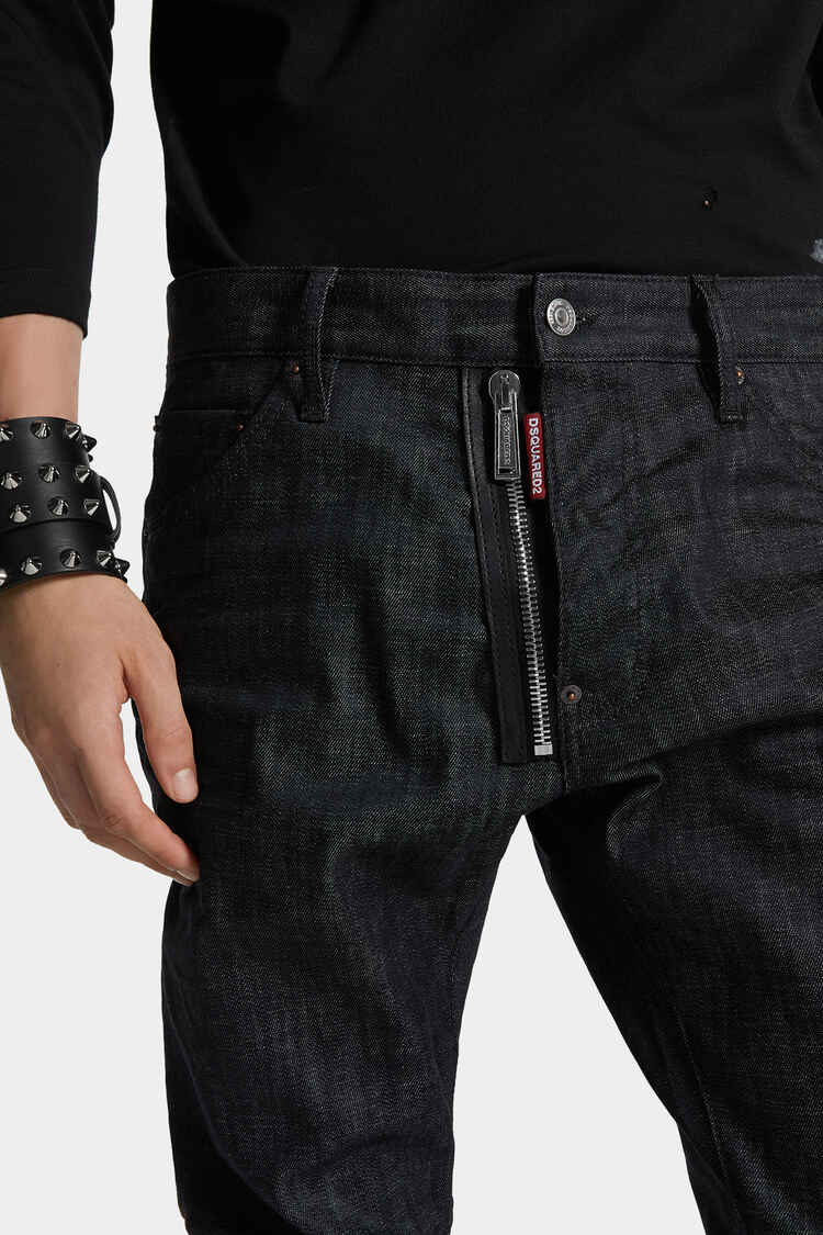DSQUARED2｜BLACK RINSE WASH COOL GUY JEANS Men's Jeans