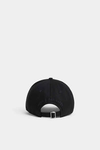 DSQUARED2｜DEEP BLACK BASEBALL CAP Men's Cap
