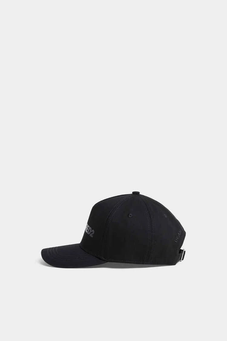 DSQUARED2｜DEEP BLACK BASEBALL CAP Men's Cap