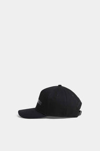 DSQUARED2｜DEEP BLACK BASEBALL CAP Men's Cap