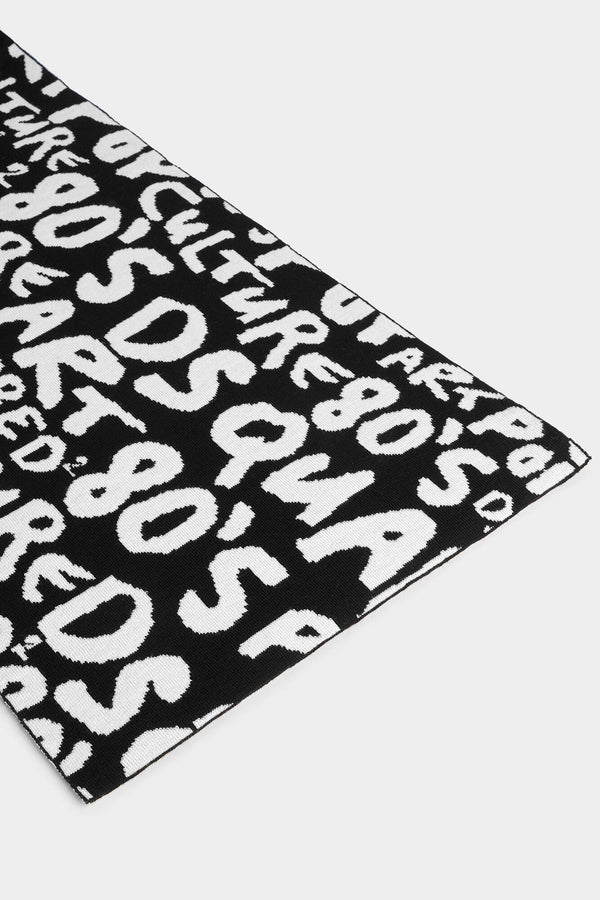 DSQUARED2｜D2 POP 80'S KNIT SCARF Scarf