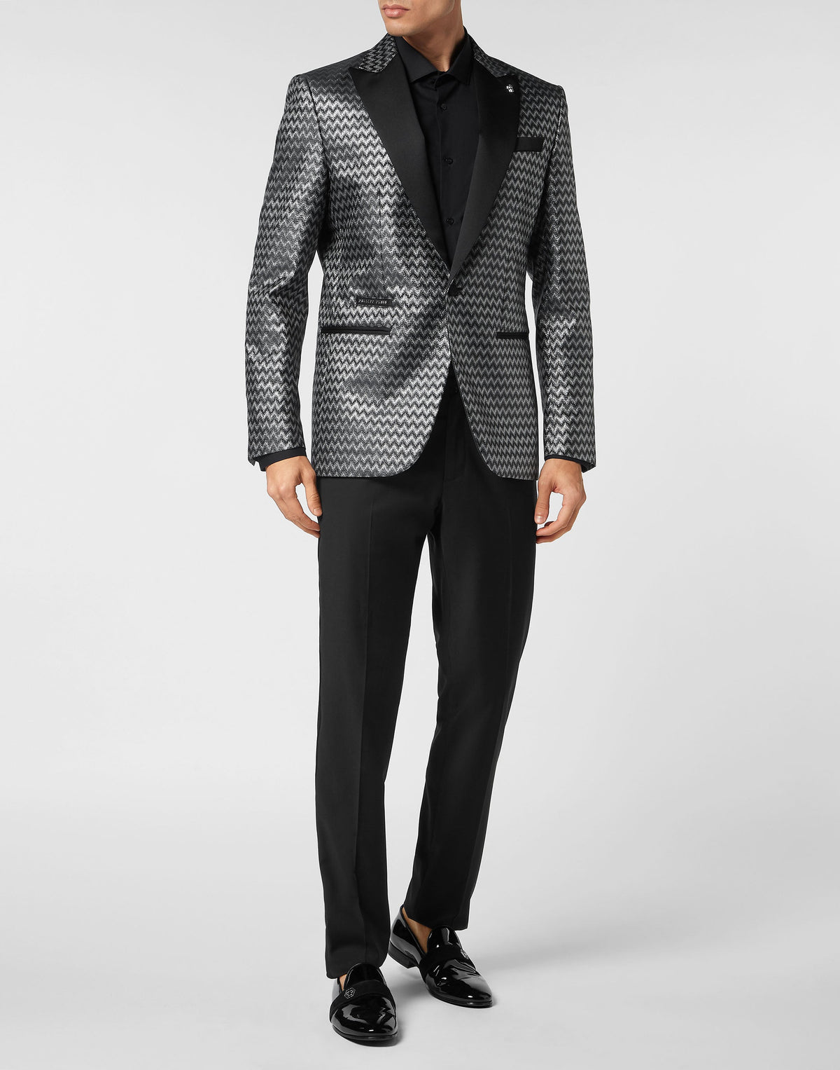 Philipp Plein｜Jacquard Blazer Lord Fit Men's Blazer