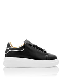 Philipp Plein｜Leather Lo-Top Sneakers Men's Sneakers