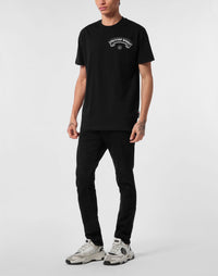 Philipp Plein Gothic Plein 男款黑色2XL T恤穿搭示範 189cm