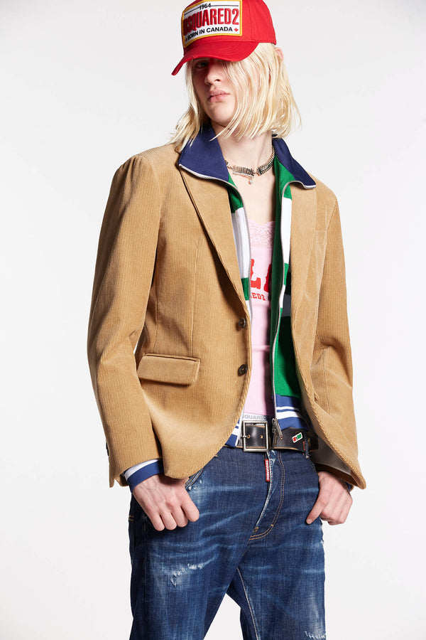 DSQUARED2｜Track London Cord Jacket Men's Jacket