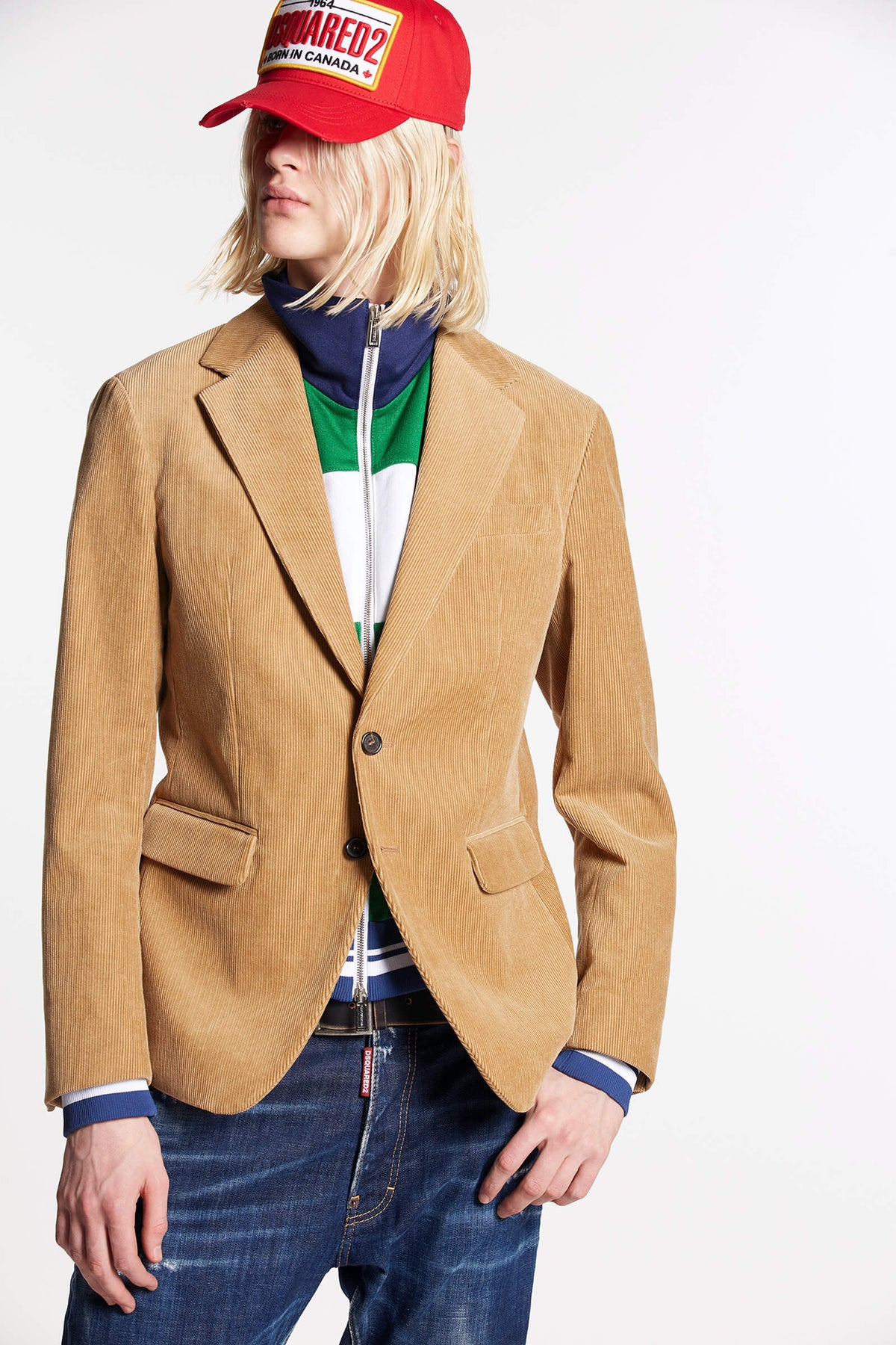 DSQUARED2｜Track London Cord Jacket Men's Jacket