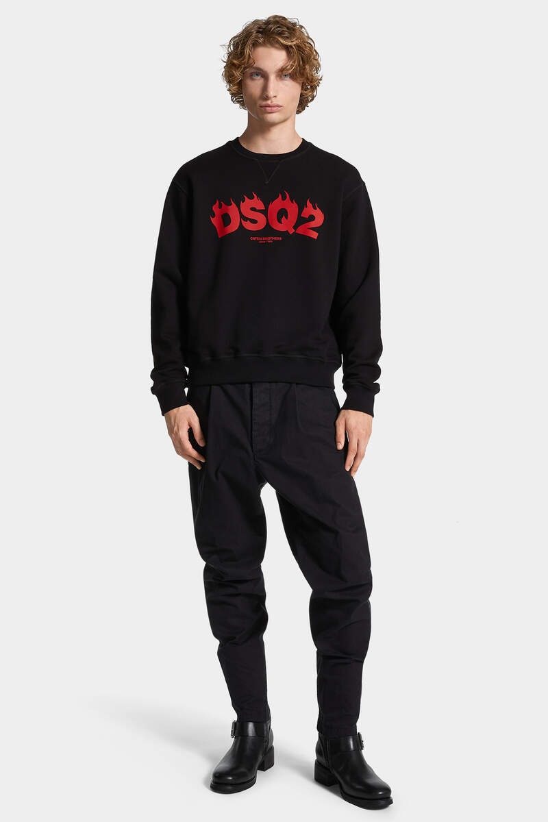 DSQUARED2｜ONE PLEAT COTTON PANT Men's Pants