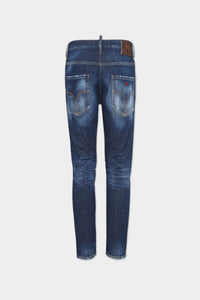 DSQUARED2｜DARK BASIC WASH SKATER JEANS Men's Jeans